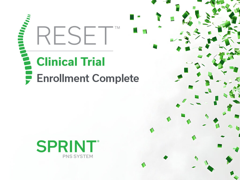 SPR Therapeutics Announces Completion Of Enrollment In The RESET ...